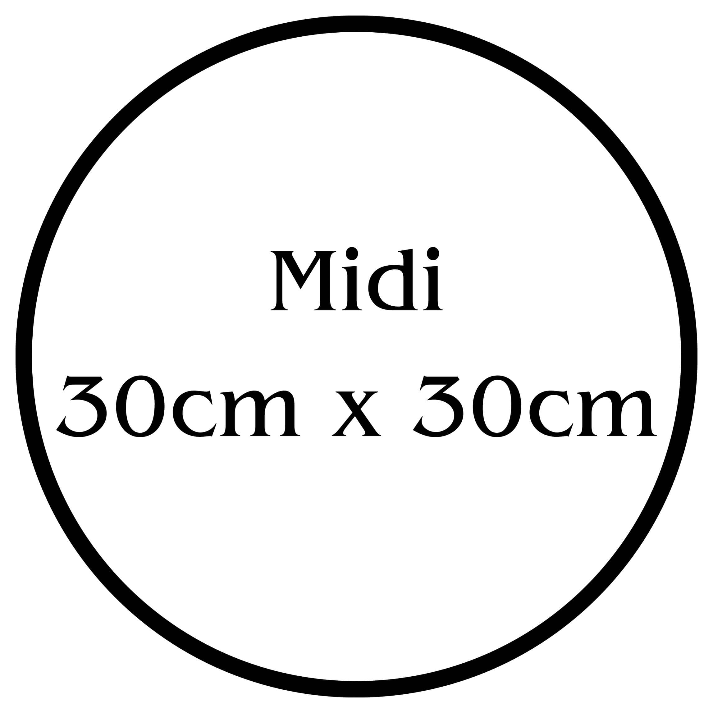 Midi (30cm x 30cm)